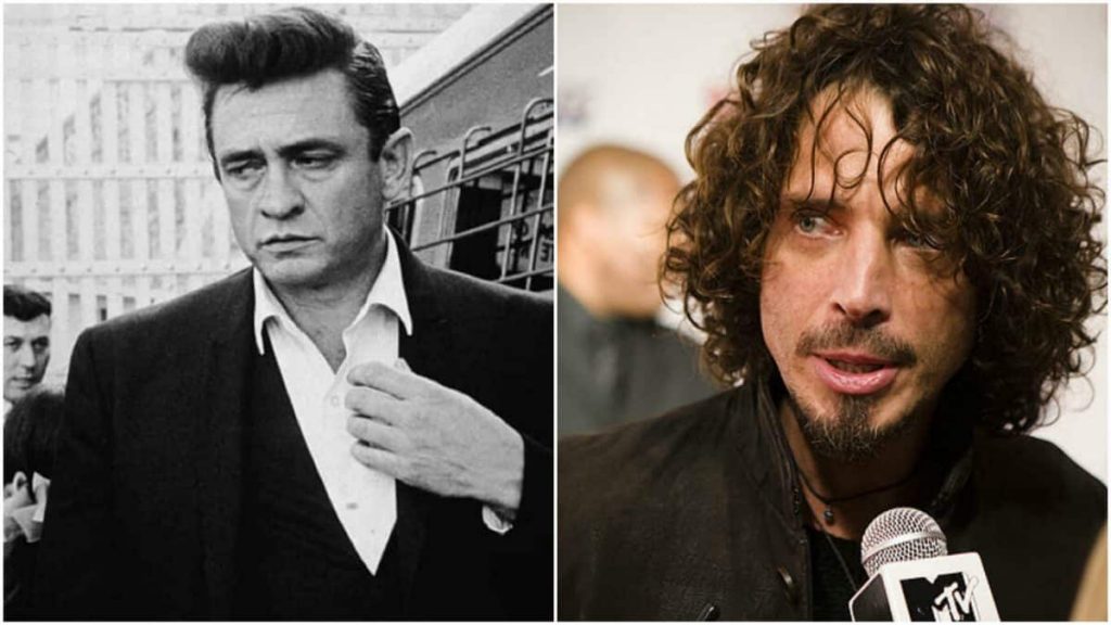 Johnny Cash and Chris Cornell Johnny Cash and Chris Cornell