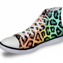 Colorful Leopard Canvas Shoes