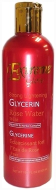 Extreme Glow Strong Lightening Glycerin Rose Water with Argan Oil & Herbal Complex 16.8oz / 500ml