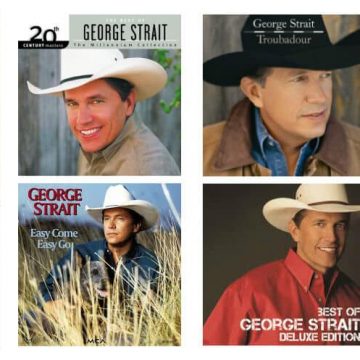 George Strait album covers