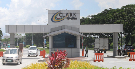Entering Clark