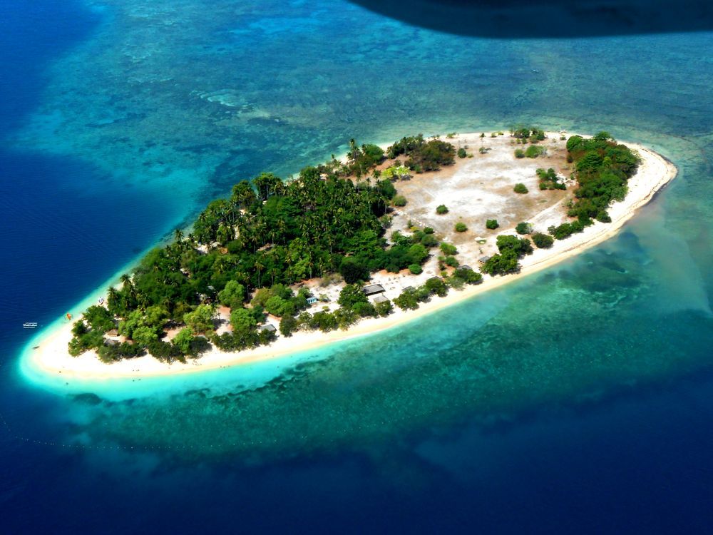 Potipot Island Aerial View