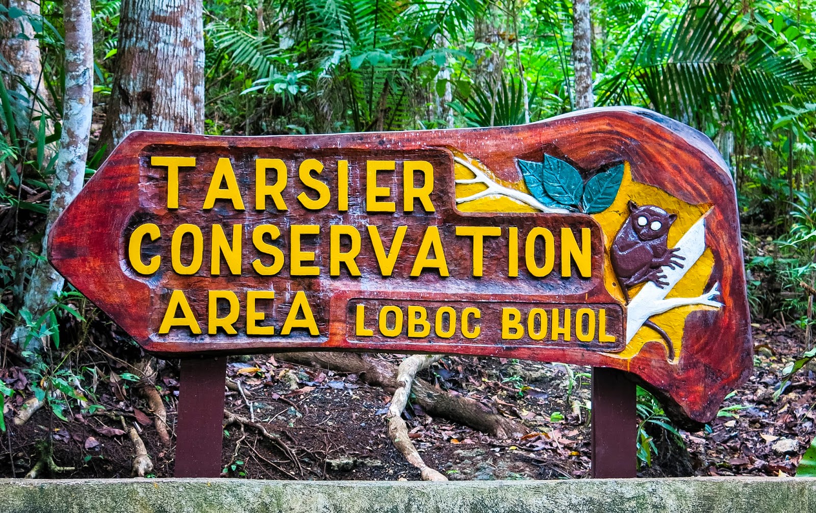 Tarsier Conservatory - Entrance