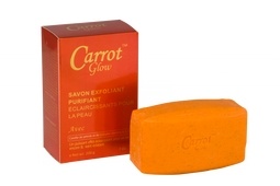 Carrot Glow Skin Lightening Exfoliating Purifying Soap with Carrot Oil 7oz / 200ml
